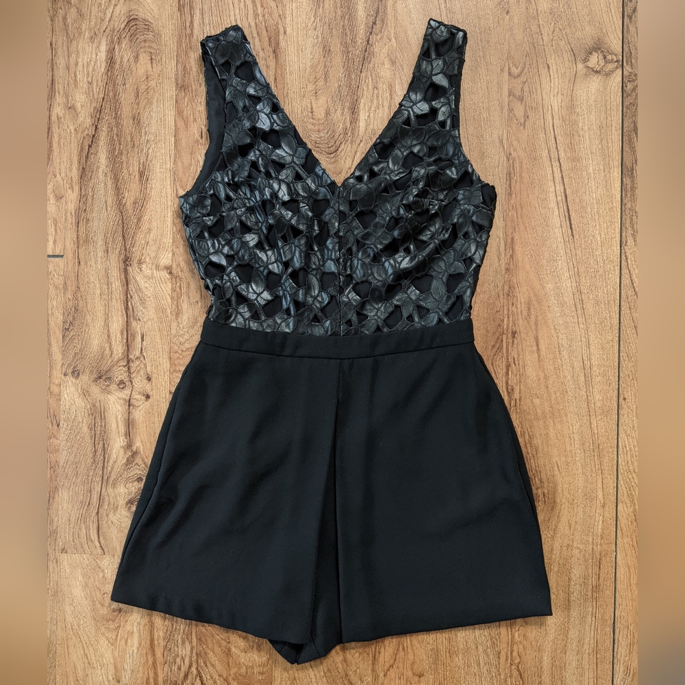 Sam Edelman Black Romper